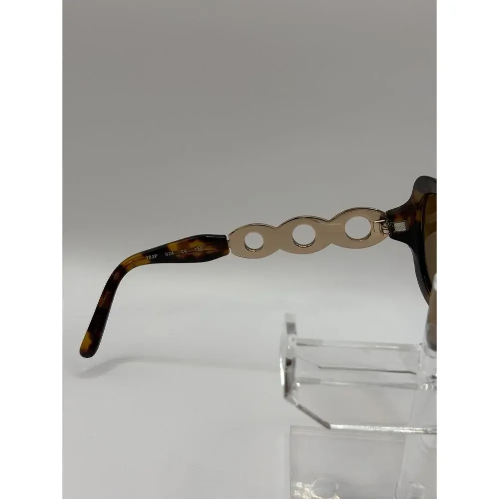 Sol by Daisy Fuentes Tortoise Sunglasses Gold Circle Arms